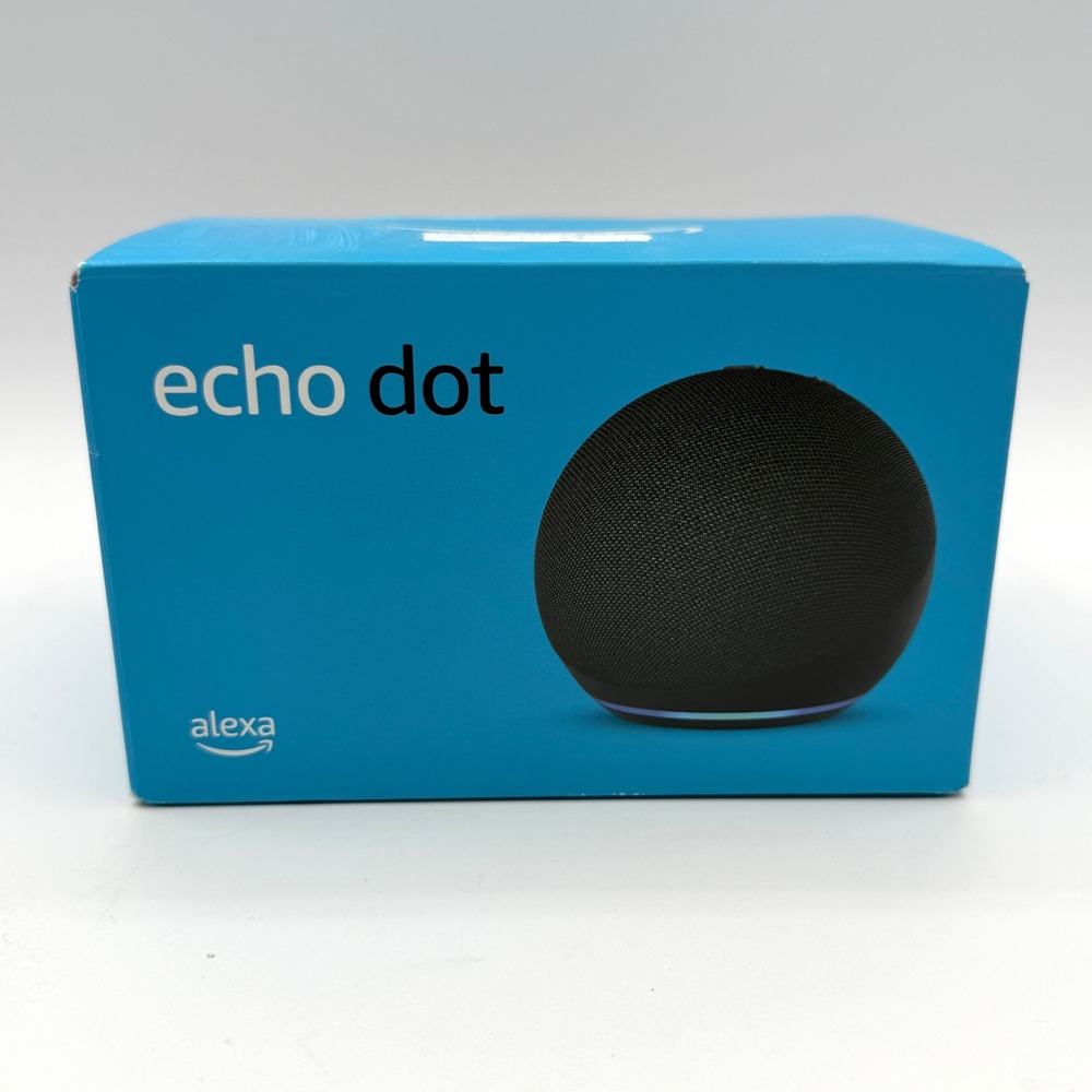 SEALED Amazon Echo Dot 5th Gen 2022 Smart Speaker Alexa Charcoal Black C2N6L4